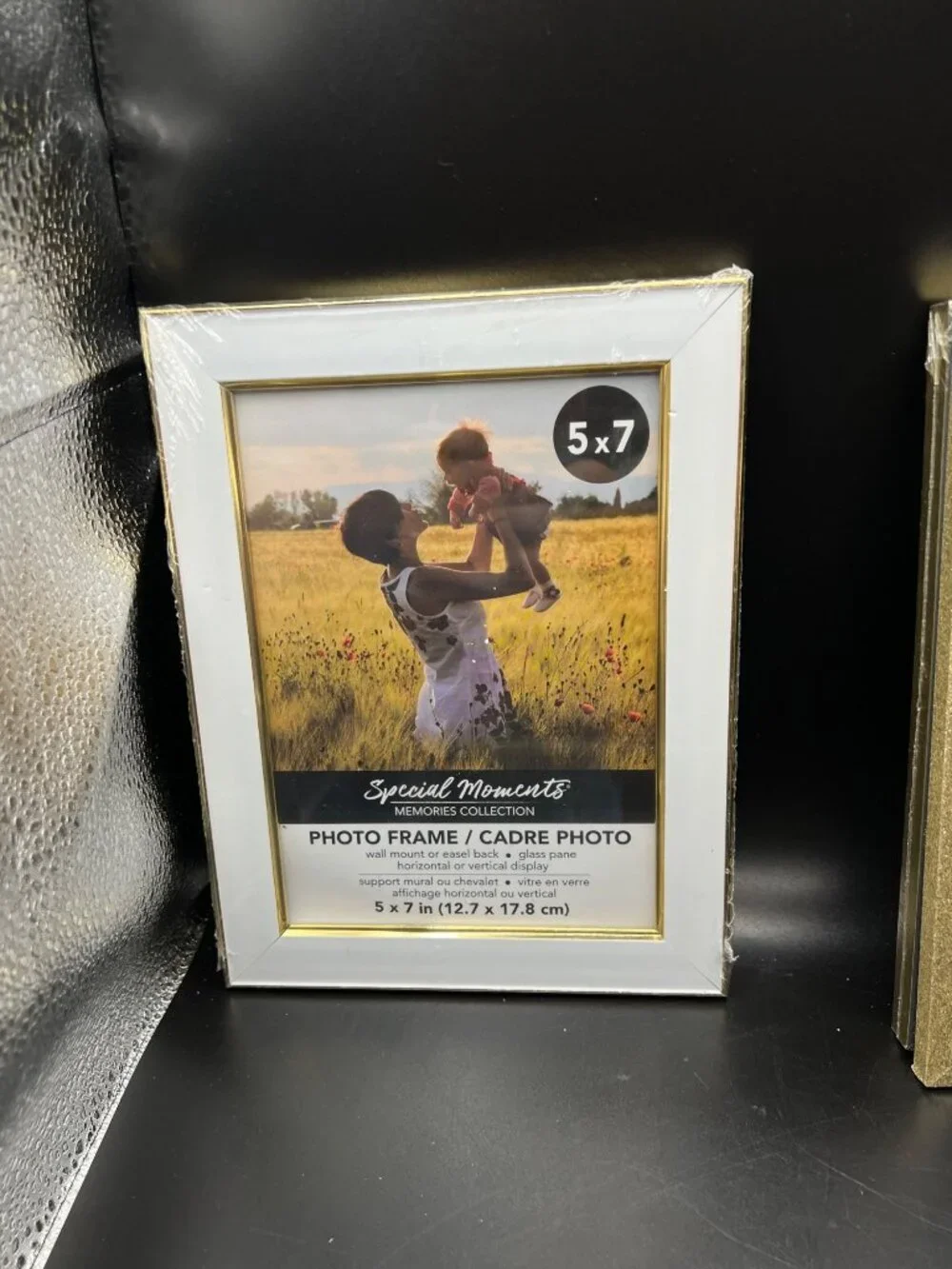 12 Special Moments Photo Frames 4x6/5x7 Gold White Wedding Reception Shower Deco
